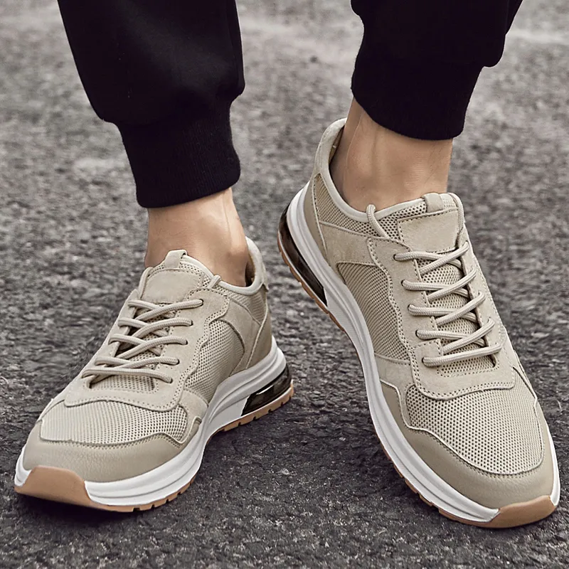 Bull Charm Durable Breathable Low-Top Casual Shoes Men's-3