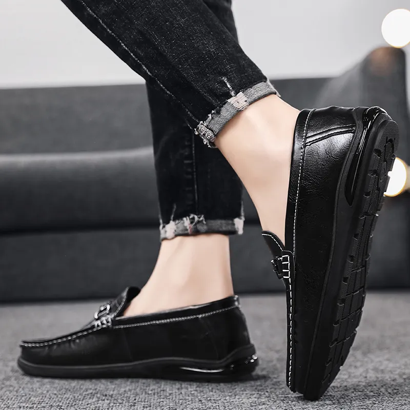 Bull charm Loafers Men-6