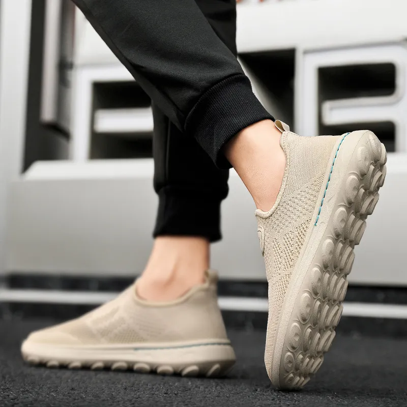 Bull Charm Anti-Slip Wear-Resistant Low-Top Casual Shoes Men's-7