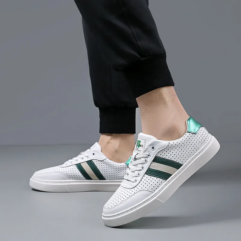 Bull Charm Durable Breathable Low-Top Skateboard Shoes Men's-22