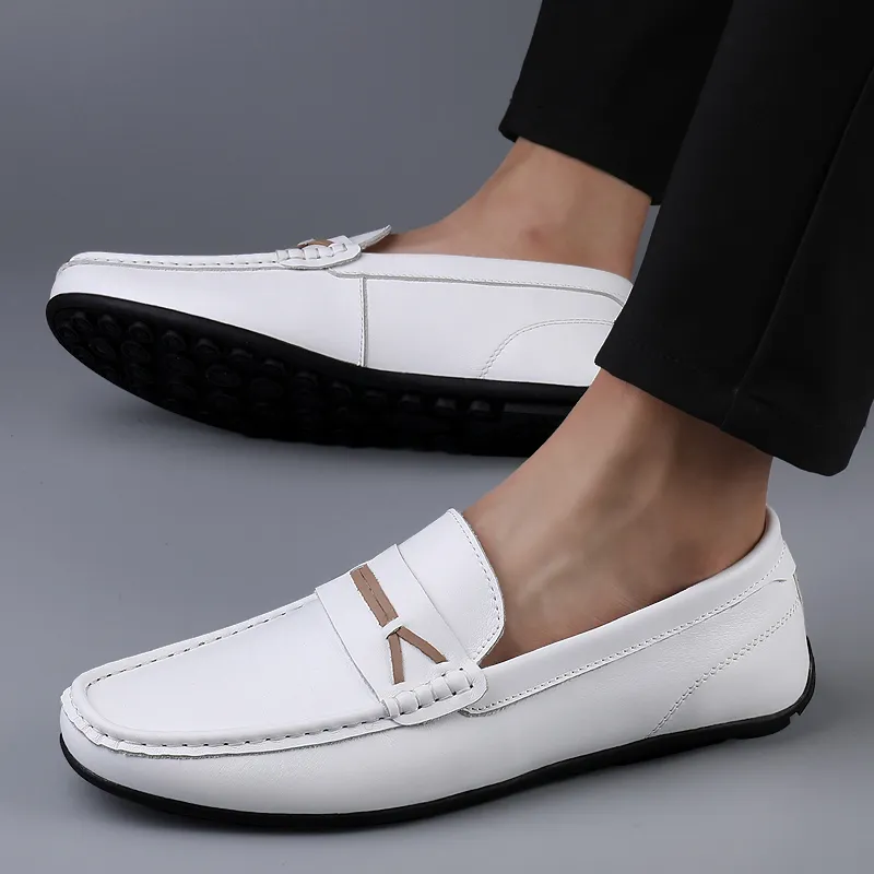 Bull charm Men's Casual Shoes Men Low Top Black/White-9