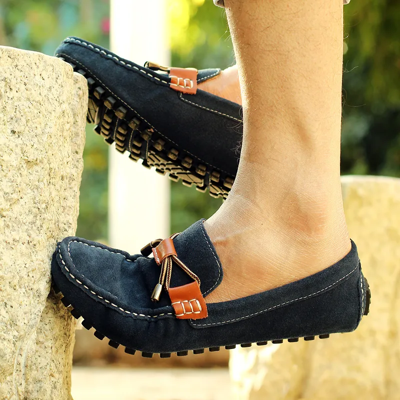 Bull charm Gommino Loafers Men-10