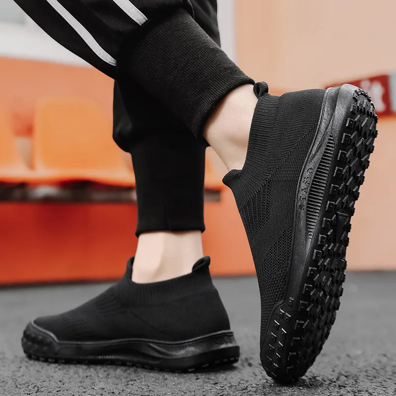 Bull Charm Shock Absorbers With Slip Resistant Features Mid Top Casual Shoes Men's-2