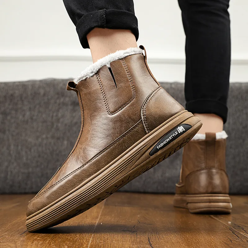 Bull Charm Short Chelsea Boots Men's-8