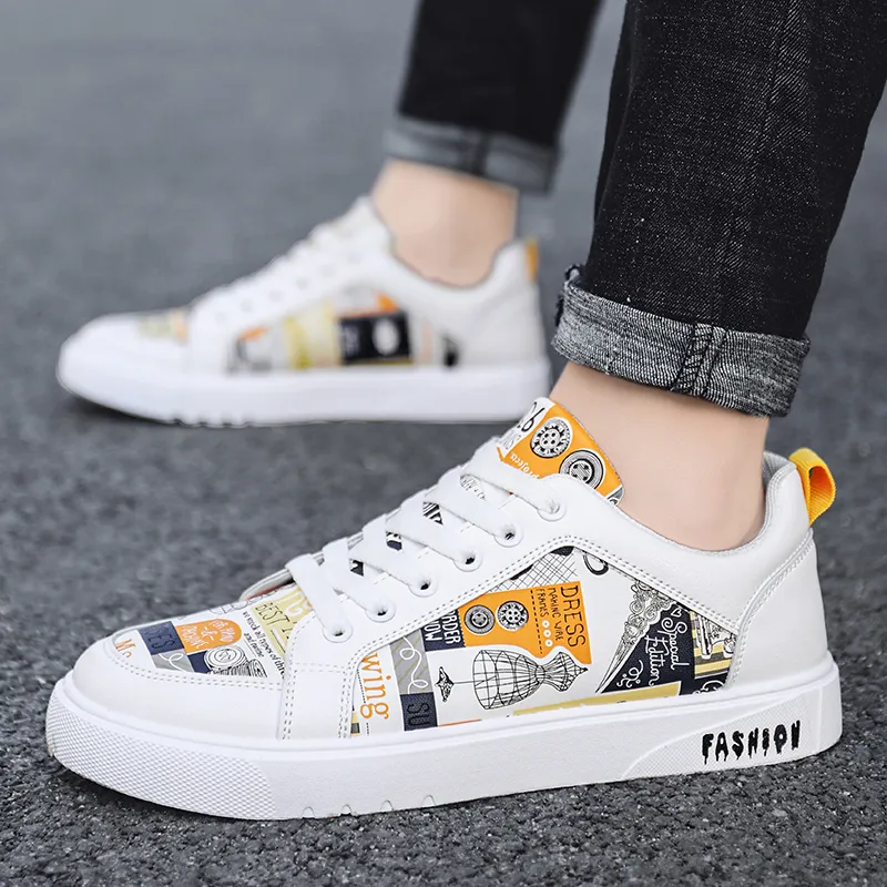 Bull Charm Lightweight And Wear resistant Low Top Skateboard Shoes Men's-5