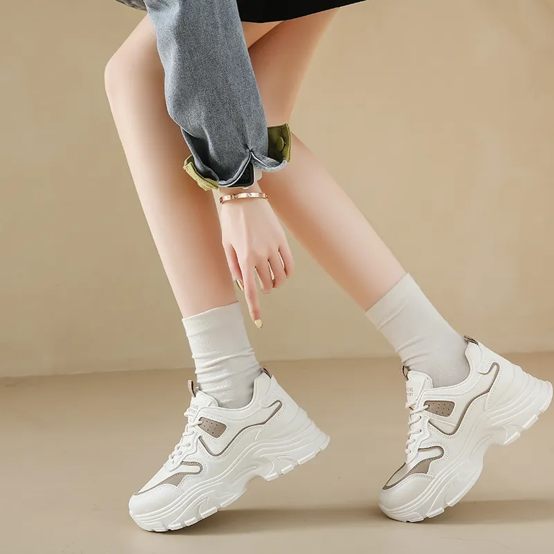 Bull Charm Low-Top Chunky Sneakers Women's-11