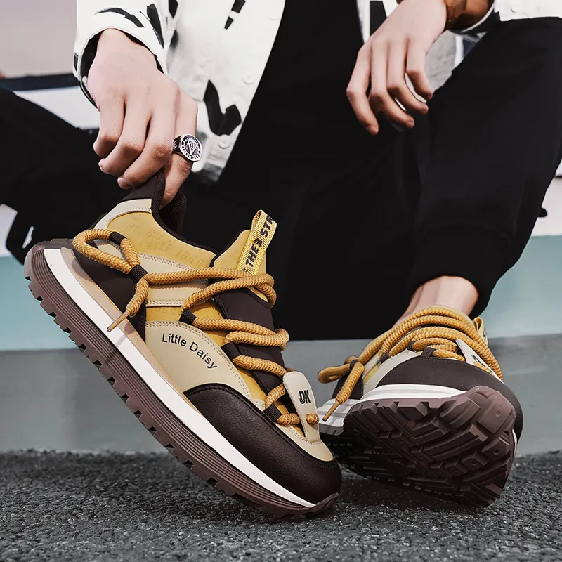Bull Charm Abrasion Resistant Slip Resistant Low Top Casual Shoes Men's-8