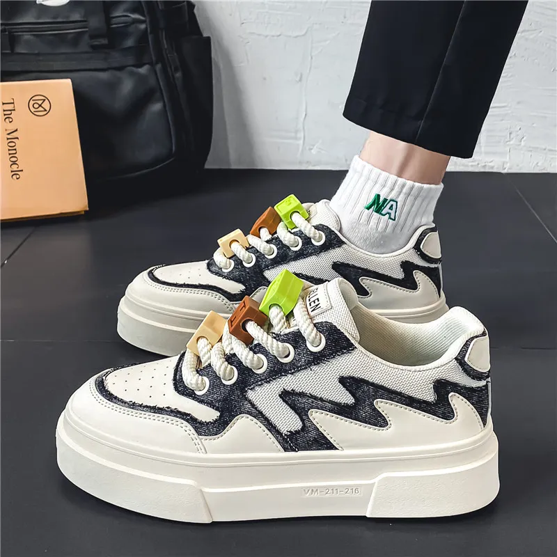 Bull Charm Low-Top Skateboard Shoes Men's-7