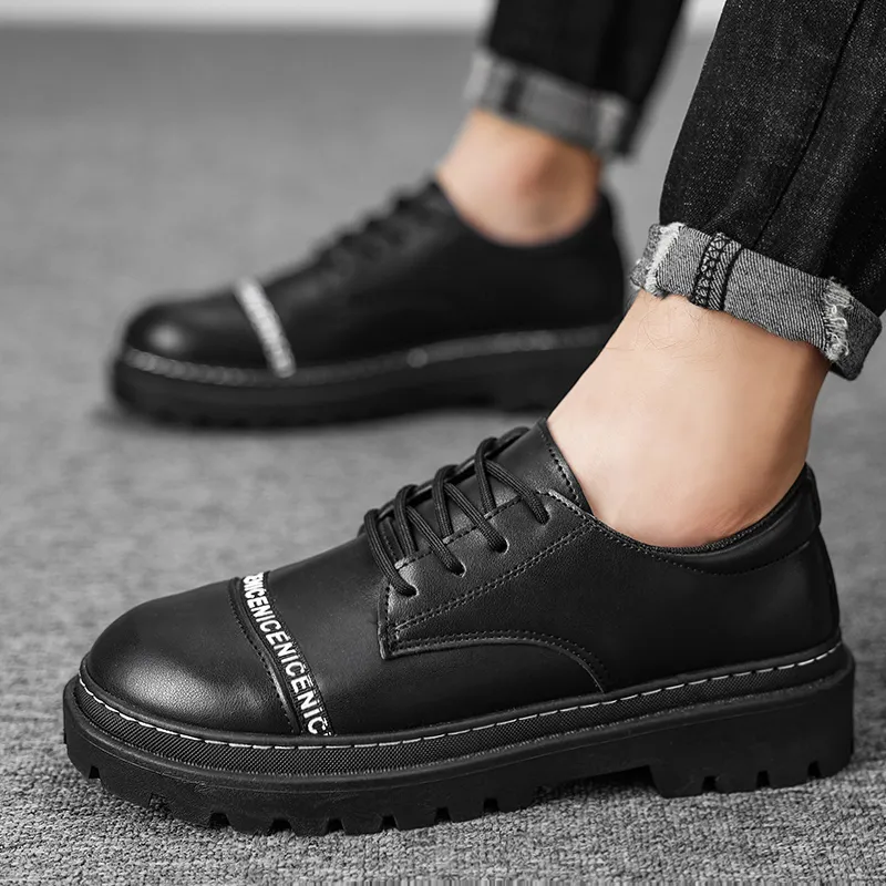 Bull Charm Casual Shoes Men's Black-2