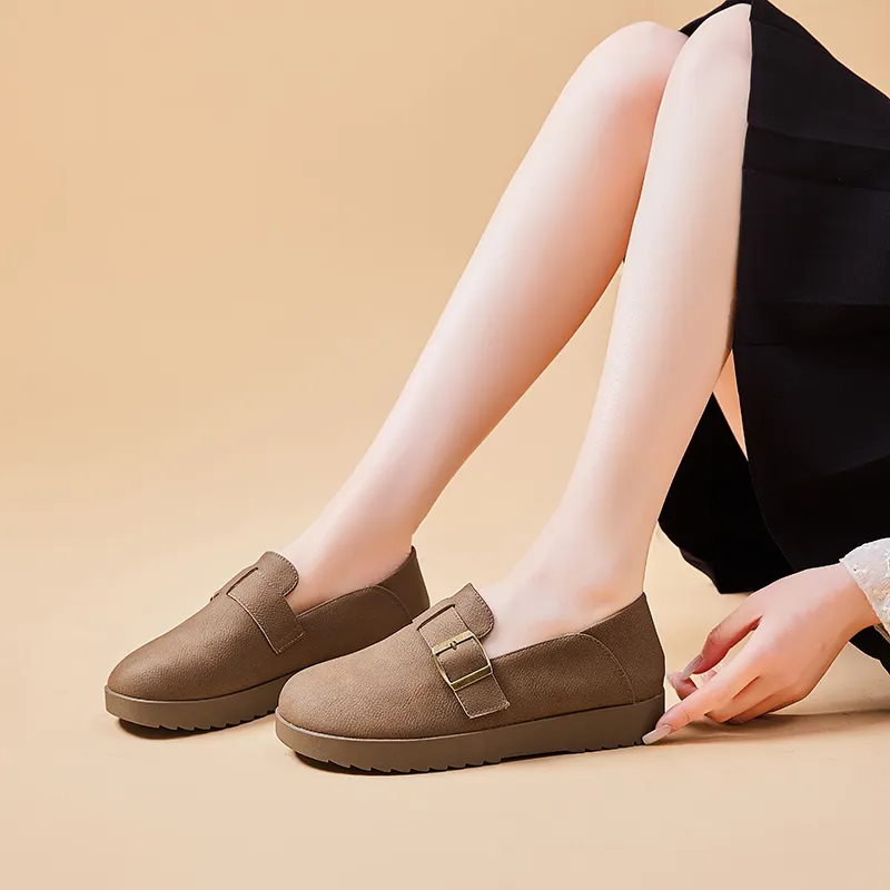 Bull Charm Casual Single Shoes Women's-2