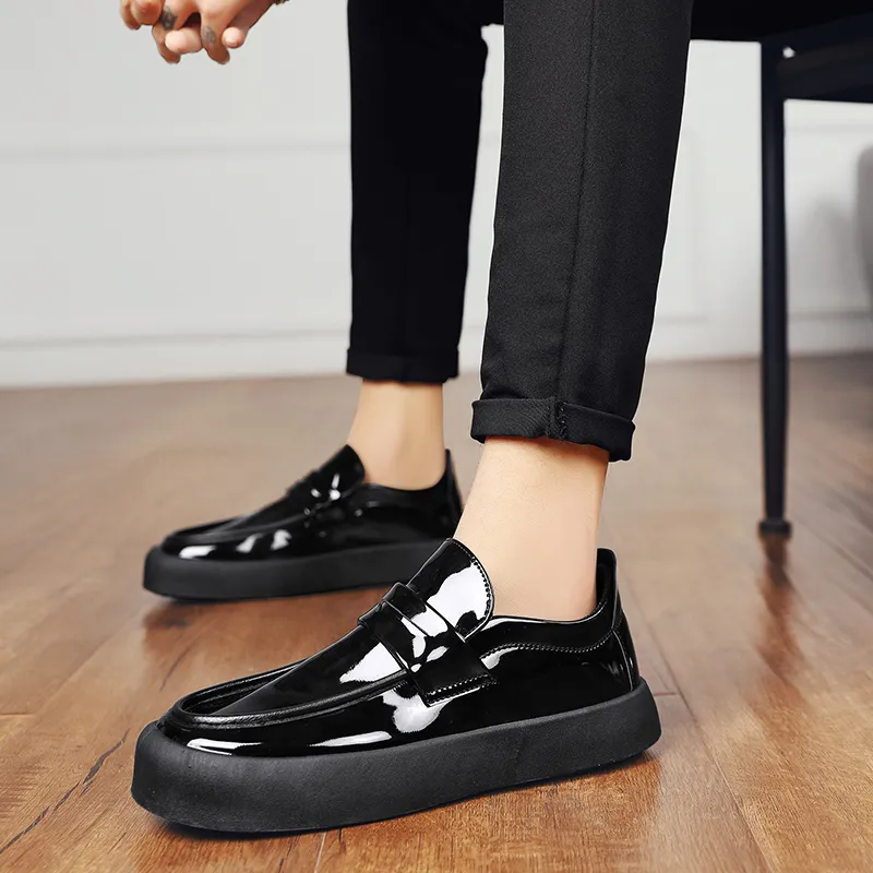 Bull charm Loafers Men-10