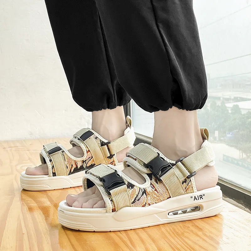 Bull charm Beach Sandals Men-8