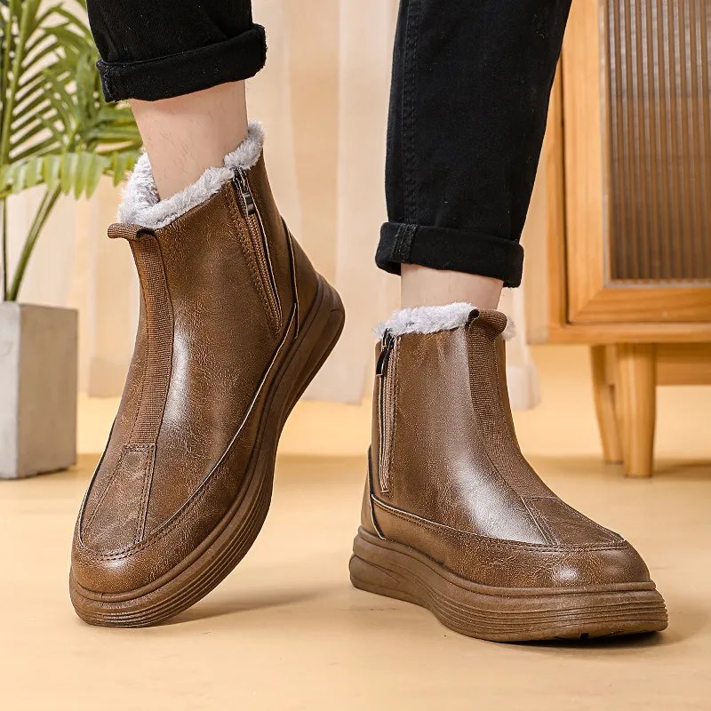 Bull Charm Short Chelsea Boots Men's-10