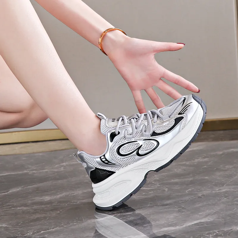 Bull Charm Low Top Chunky Sneakers Women's-4