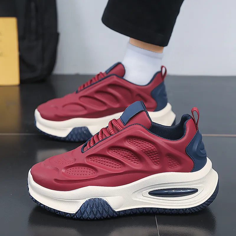 Bull Charm Height Increasing Low Top Casual Shoes Men's-3