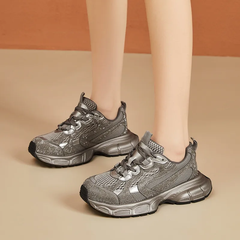 Bull Charm Low Top Chunky Sneakers Women's-9