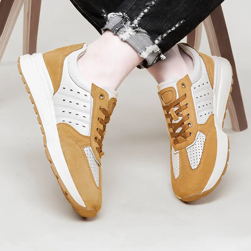 Bull Charm Abrasion-Resistant Low-Top Casual Shoes Men's-5