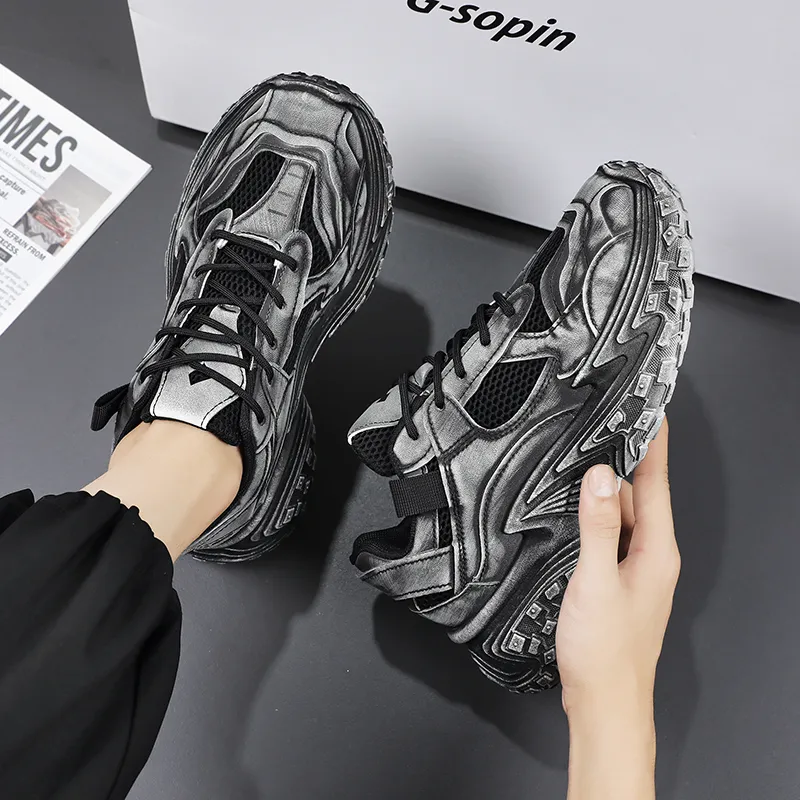 Bull Charm Chunky Sneakers Men's-4