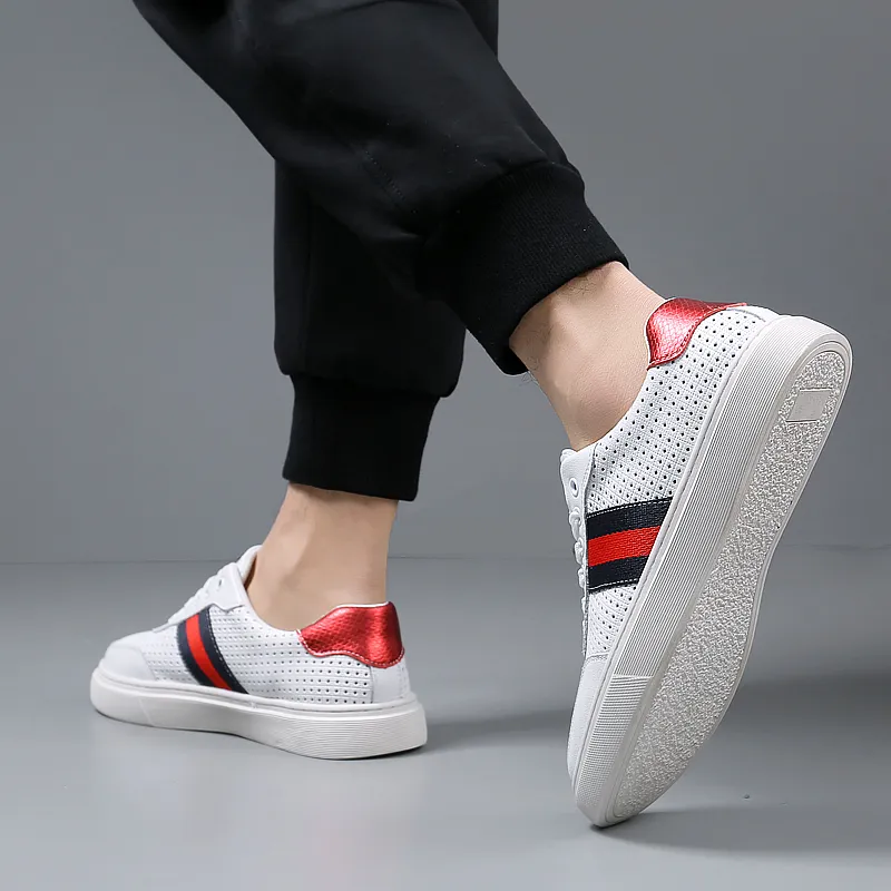 Bull Charm Durable Breathable Low-Top Skateboard Shoes Men's-14