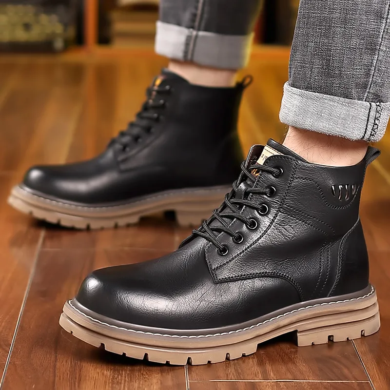 Bull Charm Short Martin Boot Men's-4