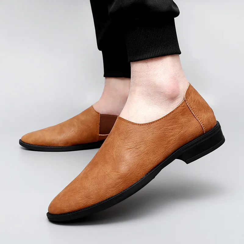Bull charm Loafers Men-4