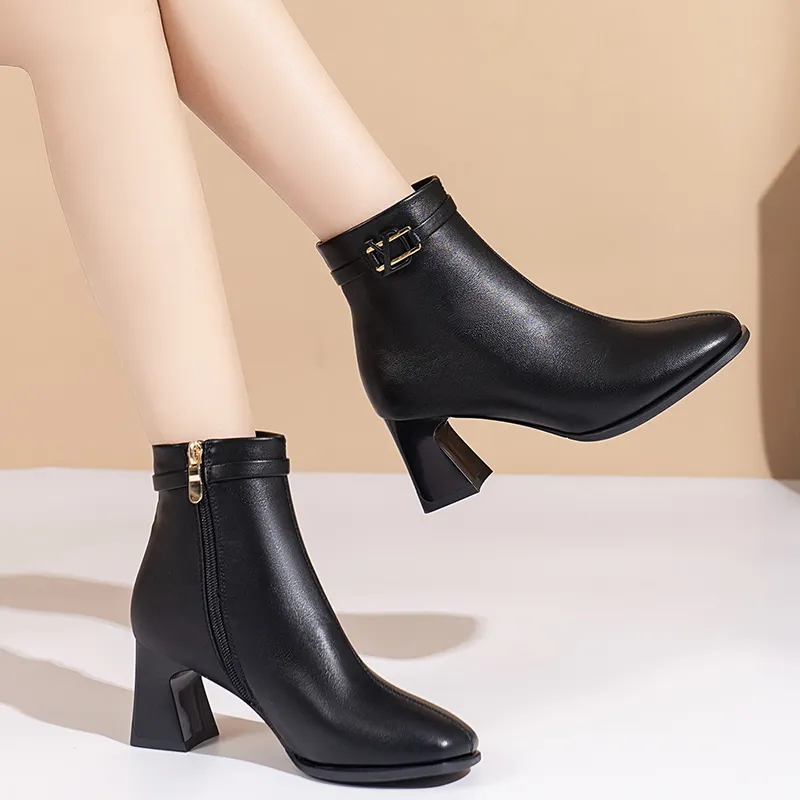Bull charm Ankle Boots Women's-3