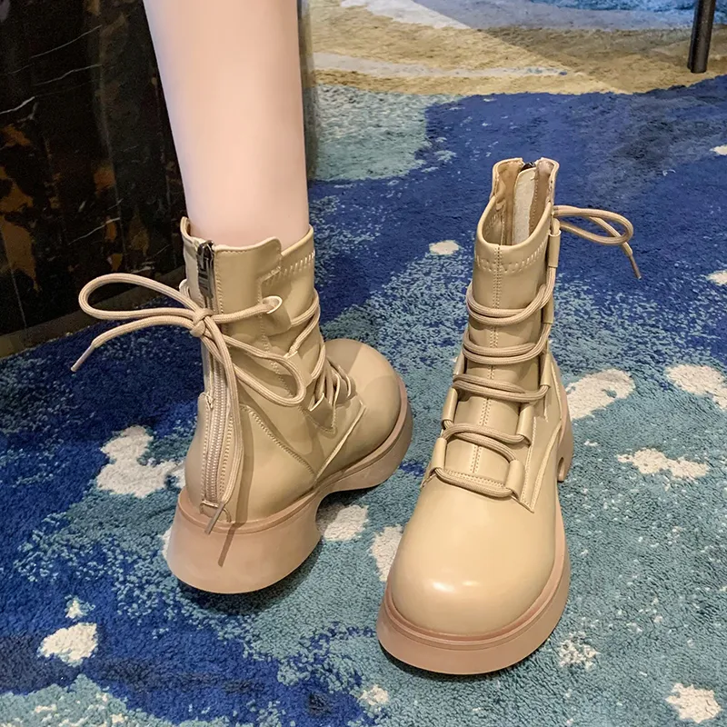 Bull Charm Short Martin Boot Women's-8