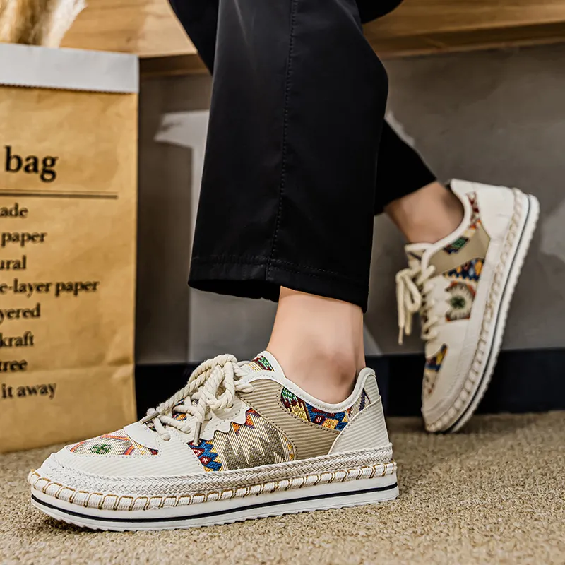 Bull Charm Low Top Casual Shoes Men's-5