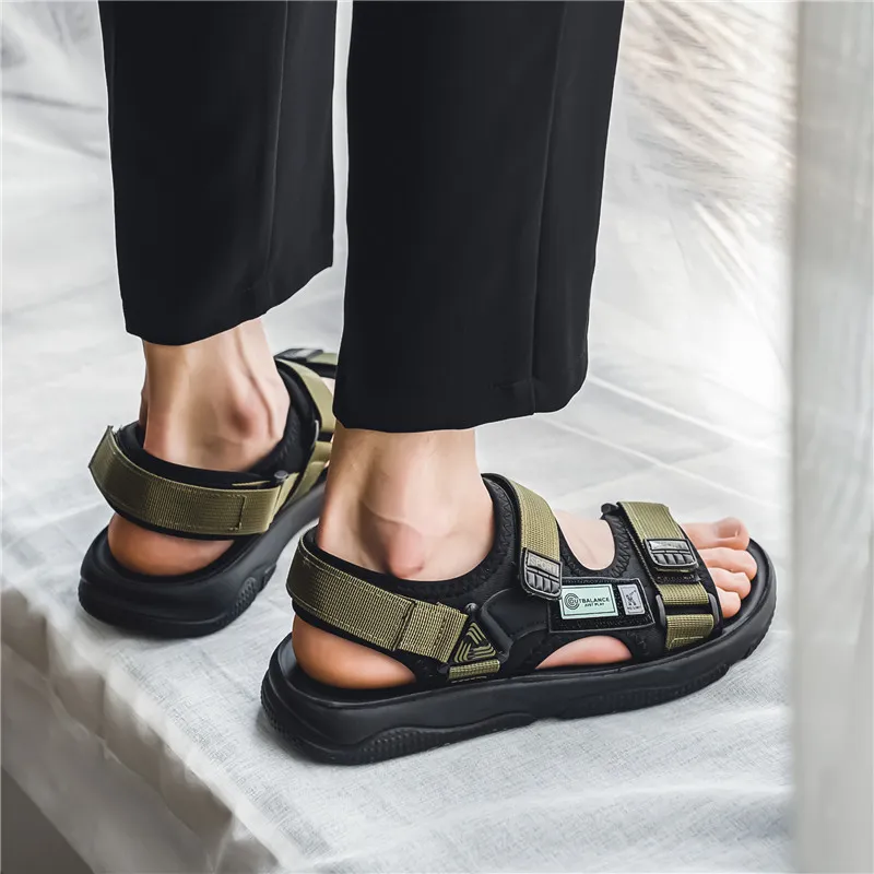 Bull charm Beach Sandals Men-10