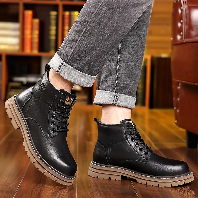 Bull Charm Short Martin Boot Men's-3