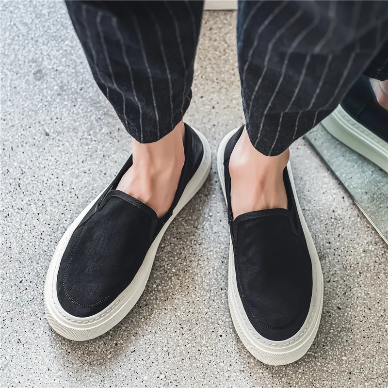 Bull Charm Casual Shoes Men's Black-3