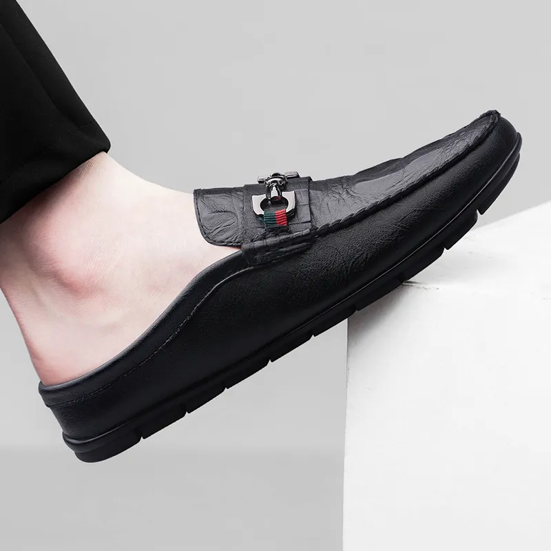 Bull charm Men's Casual Shoes Men Low Top Blue Gray Black-5