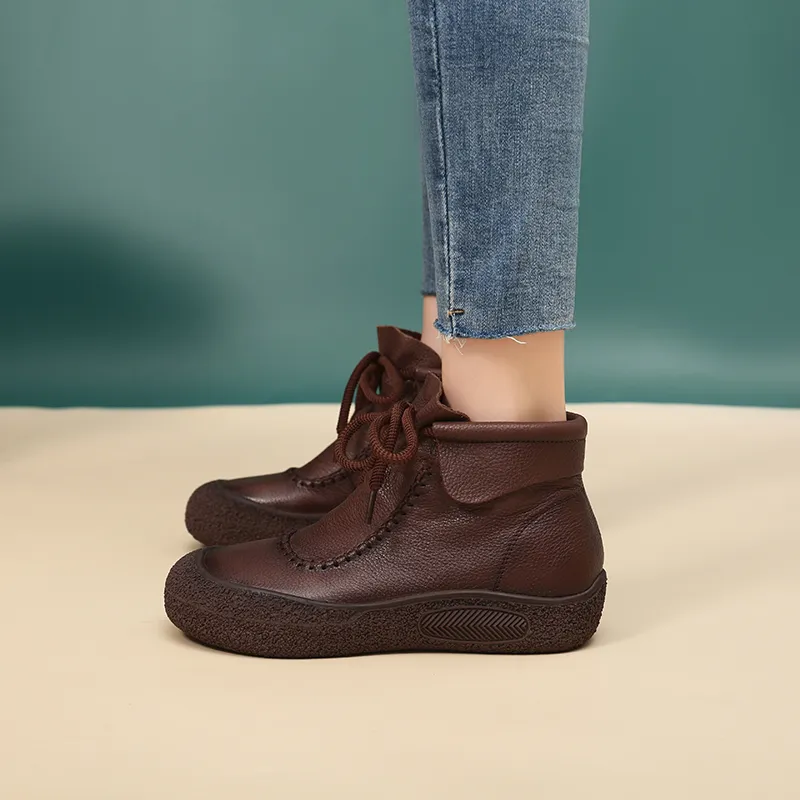 Bull Charm Ankle Boots 3cm Women's-6