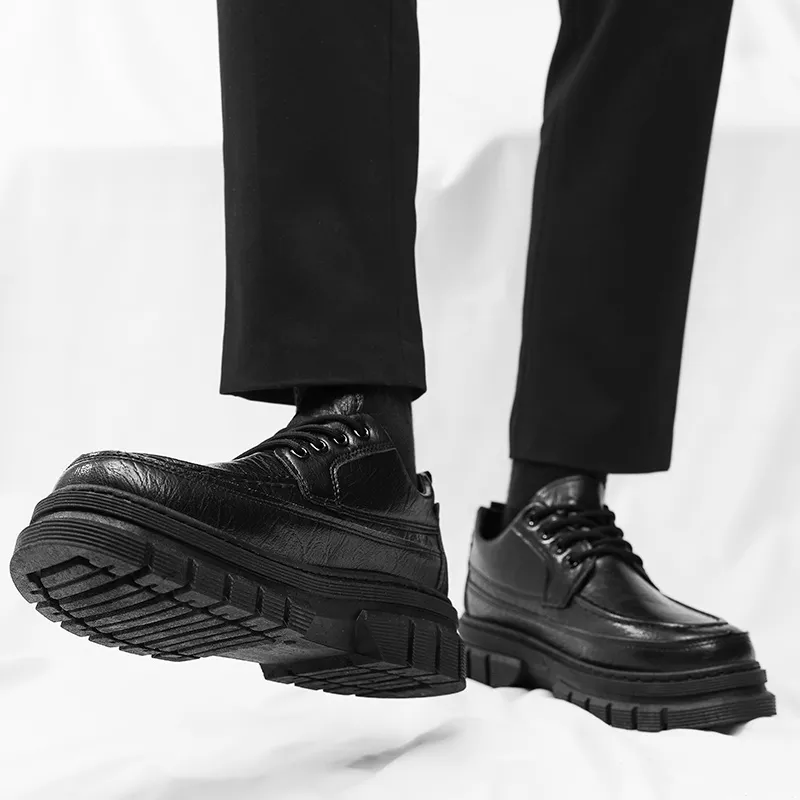 Bull Charm Casual Shoes Men's Black-2