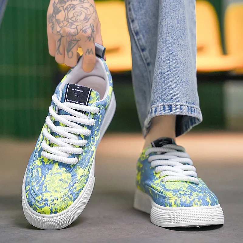 Bull Charm Low-Top Skateboard Shoes Men's-5