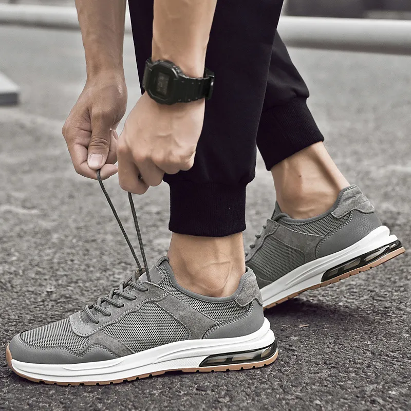 Bull Charm Durable Breathable Low-Top Casual Shoes Men's-11