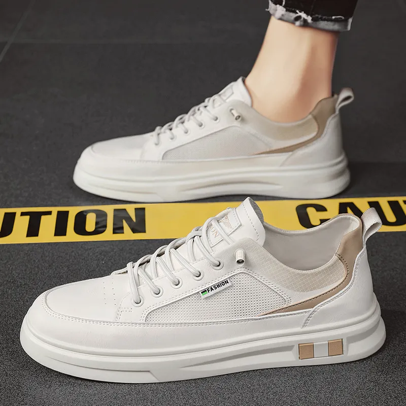 Bull Charm Abrasion-Resistant Low-Top Skateboard Shoes Men's-8