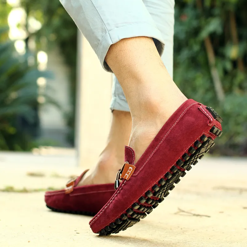 Bull charm Gommino Loafers Men-8