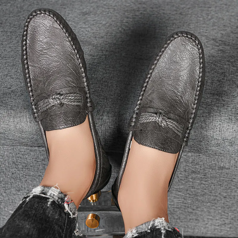 Bull charm Loafers Men-13