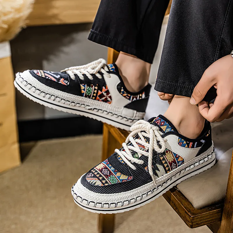 Bull Charm Low Top Casual Shoes Men's-7