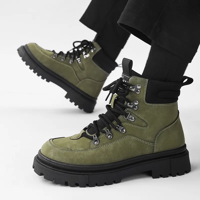 Bull Charm Short Martin Boot Men's-4