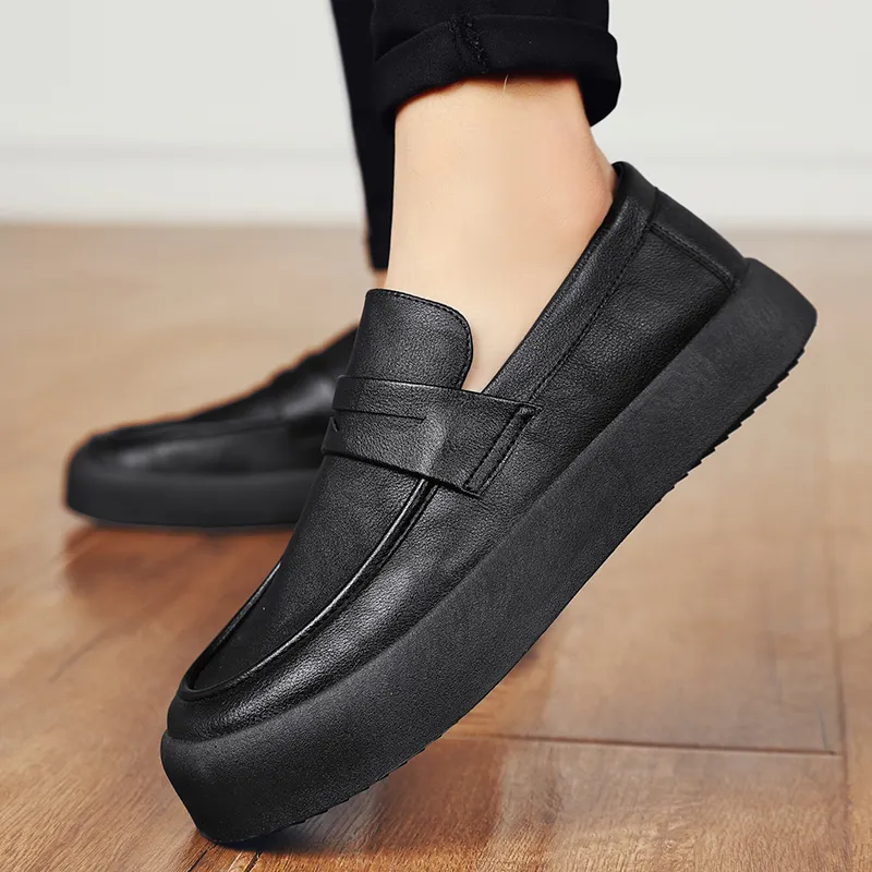 Bull charm Loafers Men-3