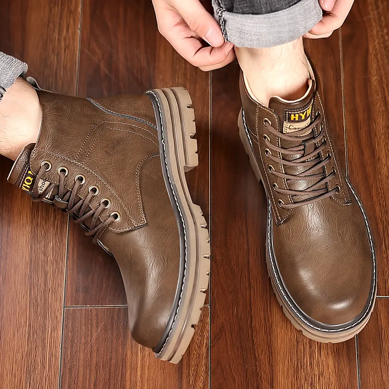 Bull Charm Short Martin Boot Men's-6