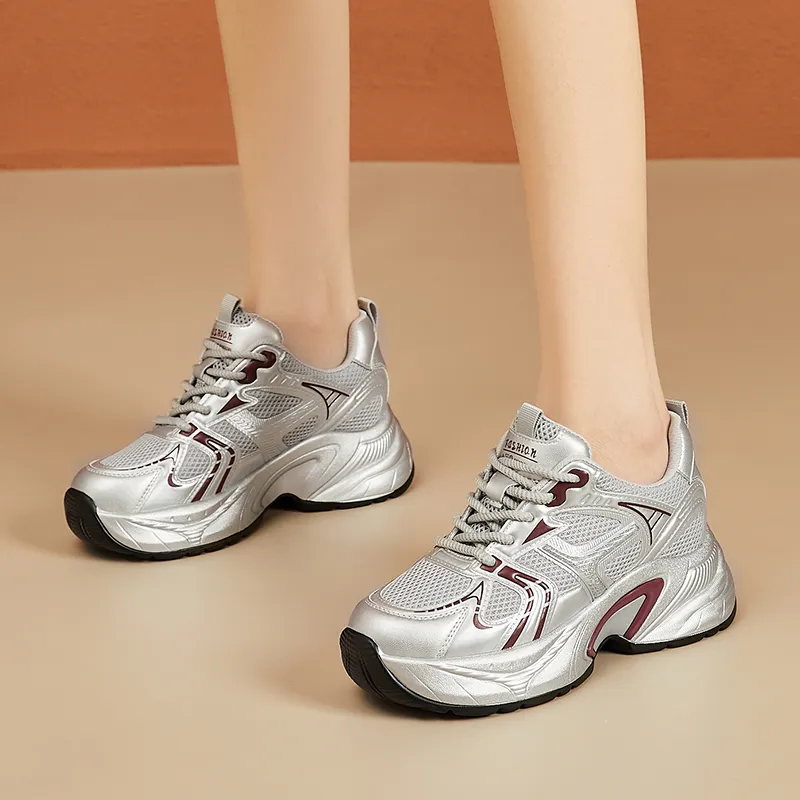 Bull Charm Low-Top Chunky Sneakers Women's-11