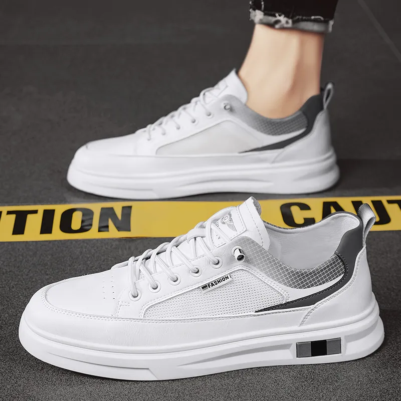 Bull Charm Abrasion-Resistant Low-Top Skateboard Shoes Men's-3