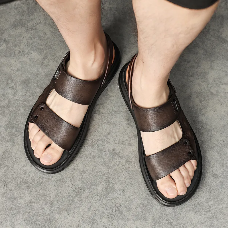 Bull charm Beach Sandals Men-1