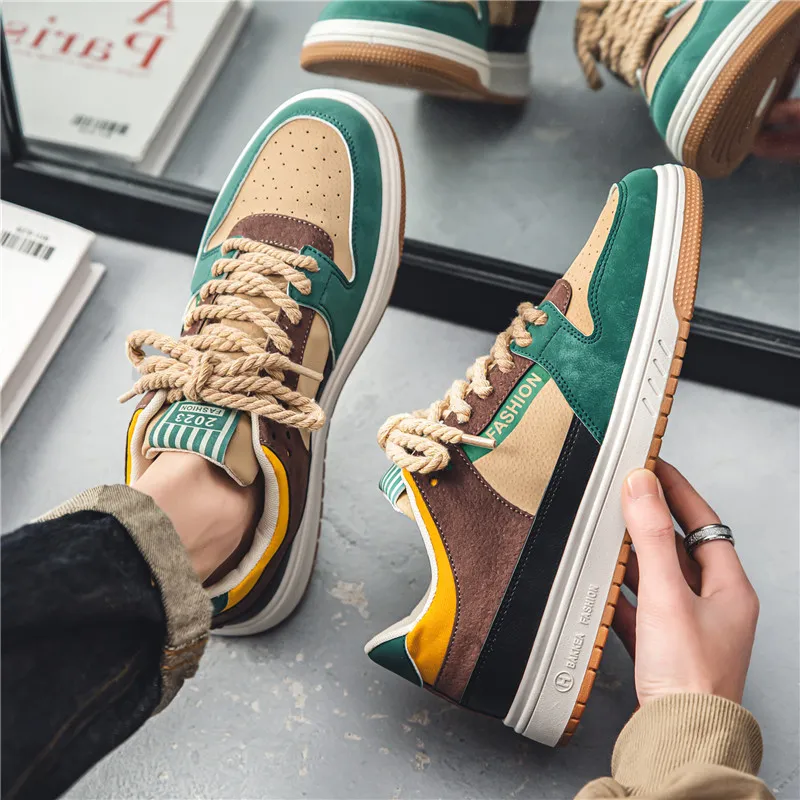 Bull Charm Low Top Skateboard Shoes Men's-7