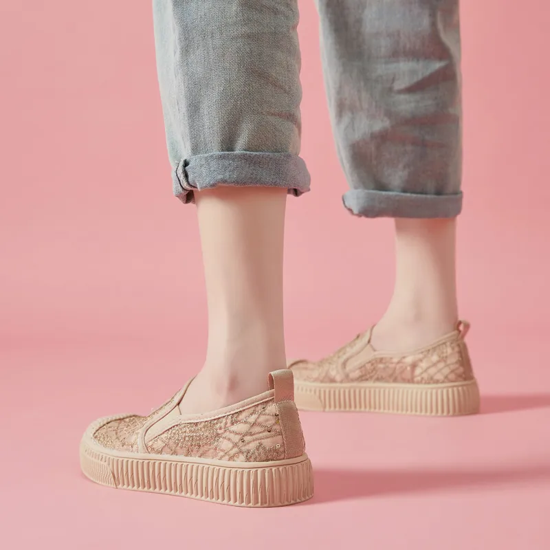Bull charm Espadrilles Women's Apricot/Black-3