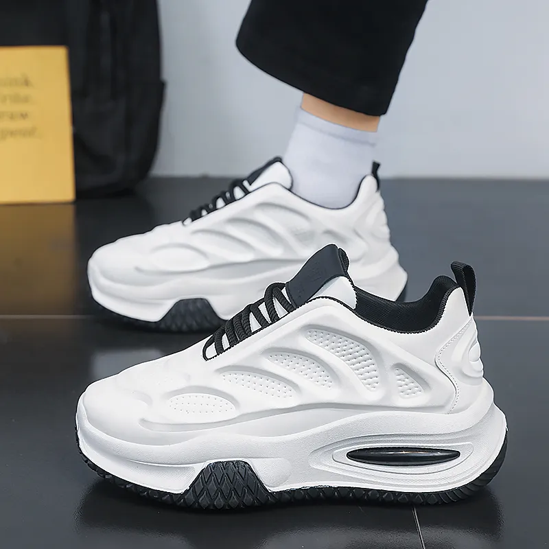 Bull Charm Height Increasing Low Top Casual Shoes Men's-5
