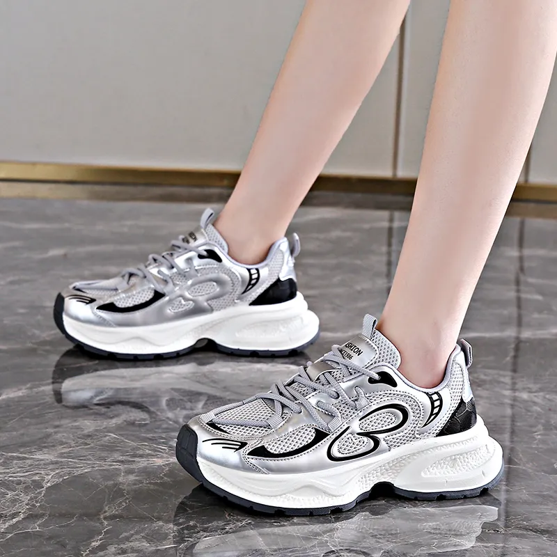 Bull Charm Low Top Chunky Sneakers Women's-5